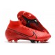 Nike Mercurial Superfly 7 Elite SE FG Deep Red Black Soccer Cleats