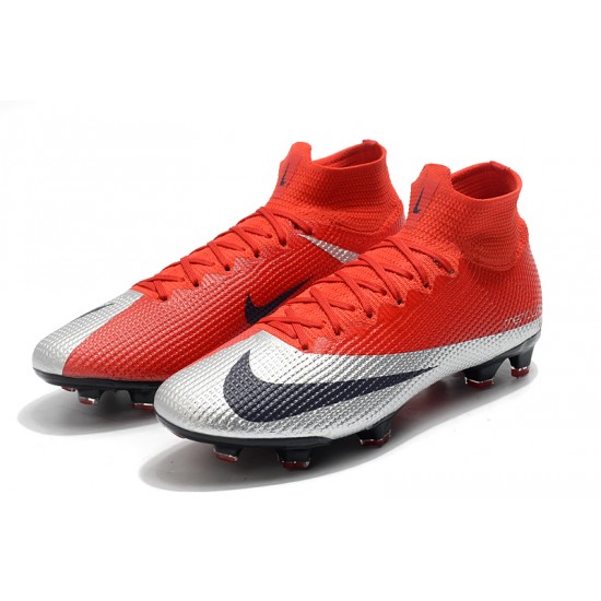 To Find A Ready Market Nike Mercurial Superfly 7 Elite SE FG Deep Red Silver Black Soccer Cleats Shop