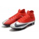 Nike Mercurial Superfly 7 Elite SE FG Deep Red Silver Black Soccer Cleats