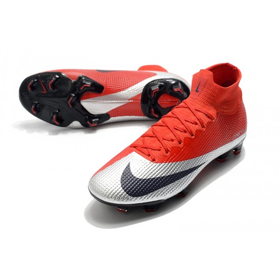 To Find A Ready Market Nike Mercurial Superfly 7 Elite SE FG Deep Red Silver Black Soccer Cleats Shop
