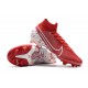 Nike Mercurial Superfly 7 Elite SE FG Deep Red White Soccer Cleats