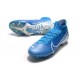 To Have A Strong Footing In A Market Nike Mercurial Superfly 7 Elite SE FG Navy Blue White Soccer Cleats Online