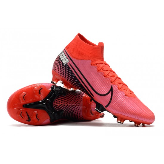 Nike Mercurial Superfly 7 Elite SE FG Red Pink Black Soccer Cleats