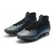 Nike Mercurial Superfly 7 Elite SE FG Silver Black Blue Soccer Cleats