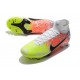 The Best Selling Line Nike Mercurial Superfly 7 Elite SE FG White Black Green Multi Soccer Cleats Shop