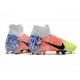 The Best Selling Line Nike Mercurial Superfly 7 Elite SE FG White Black Green Multi Soccer Cleats Shop