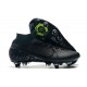 Nike Mercurial Superfly 7 Elite SG-PRO AC High Black Green Soccer Cleats