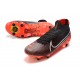 Nike Mercurial Superfly 7 Elite SG-PRO AC High Black White Orange Soccer Cleats