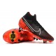 Nike Mercurial Superfly 7 Elite SG-PRO AC High Black White Orange Soccer Cleats