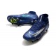 Nike Mercurial Superfly 7 Elite SG-PRO AC High Deep Blue White Black Soccer Cleats