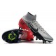 Nike Mercurial Superfly 7 Elite SG-PRO AC High Silver Black Red Soccer Cleats