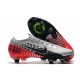 Nike Mercurial Superfly 7 Elite SG-PRO AC Low Silver Black Red Soccer Cleats