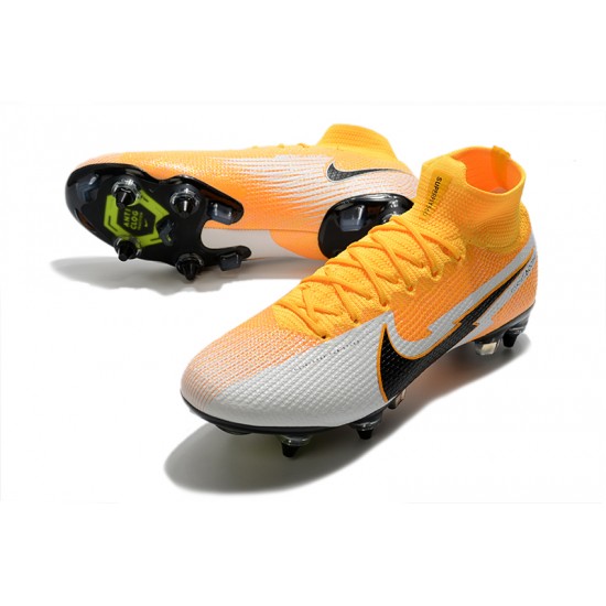 Shop Now Nike Mercurial Superfly 7 Elite SG-PRO AC Orange Grey Black Soccer Cleats Shop