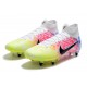 Nike Mercurial Superfly 7 Elite SG-PRO AC White Green Black Multi Soccer Cleats