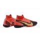 Nike Mercurial Superfly 7 Elite TF Black Gold Red Soccer Cleats