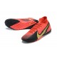 Nike Mercurial Superfly 7 Elite TF Black Gold Red Soccer Cleats