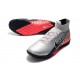 Nike Mercurial Superfly 7 Elite TF Black Red Silver Soccer Cleats