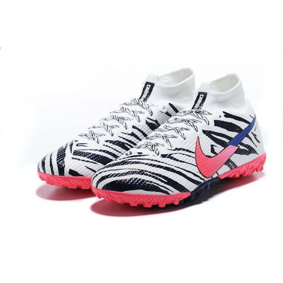 Discover Nike Mercurial Superfly 7 Elite TF Black White Pink Soccer Cleats Shop