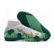 Discover Nike Mercurial Superfly 7 Elite TF Grey Gold Green Soccer Cleats For Sale