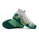 Discover Nike Mercurial Superfly 7 Elite TF Grey Gold Green Soccer Cleats For Sale