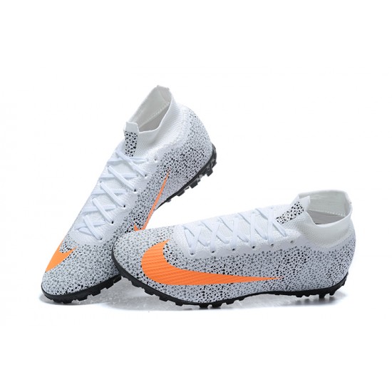 To Find A Ready Market Nike Mercurial Superfly 7 Elite TF Grey Orange White Soccer Cleats Online