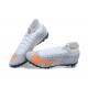 Nike Mercurial Superfly 7 Elite TF Grey Orange White Soccer Cleats