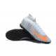 Nike Mercurial Superfly 7 Elite TF Grey Orange White Soccer Cleats