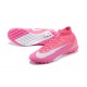 Nike Mercurial Superfly 7 Elite TF Grey Pink Peach Soccer Cleats