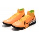 Nike Mercurial Superfly 7 Elite TF Orange Black White Soccer Cleats