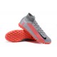 Shop Now Nike Mercurial Superfly 7 Elite TF Peach Silver Black Soccer Cleats Shop
