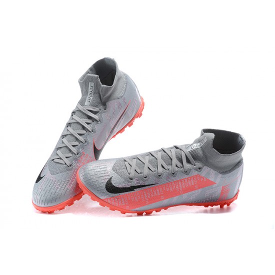 Shop Now Nike Mercurial Superfly 7 Elite TF Peach Silver Black Soccer Cleats Shop