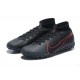 Nike Mercurial Superfly 7 Elite TF Red Black Soccer Cleats