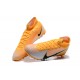 Nike Mercurial Superfly 7 Elite TF Silver Black Orange Soccer Cleats