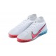 Nike Mercurial Superfly 7 Elite TF White Ltblue Peach Soccer Cleats