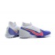 Where To Get Nike Mercurial Superfly 7 Elite TF White Pink Deep Blue Soccer Cleats Shop