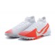 Nike Mercurial Superfly 7 Elite TF White Red Soccer Cleats