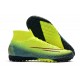 Nike Mercurial Superfly 7 Elite TF Yellow Green Black Pink Soccer Cleats