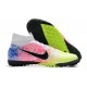 Nike Mercurial Superfly 7 Elite TF Yellow White Black Blue Soccer Cleats