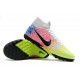 Nike Mercurial Superfly 7 Elite TF Yellow White Black Blue Soccer Cleats