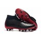 Nike Mercurial Superfly VI Elite SG High Black Win-Red Soccer Cleats