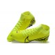 Nike Mercurial Superfly VII Academy TF Black Green Blue White Soccer Cleats