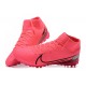 Nike Mercurial Superfly VII Academy TF Peach Black Soccer Cleats