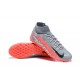 Discover Nike Mercurial Superfly VII Academy TF Silver Black Orange Soccer Cleats Shop Online