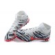 Nike Mercurial Superfly VII Academy TF White Black Pink Soccer Cleats