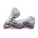 Buy And Seller Nike Mercurial Superfly VII Academy TF White Black Pink Soccer Cleats For Sale