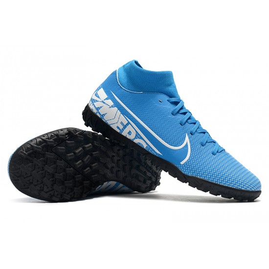 Buy And Seller Nike Mercurial Superfly VII Academy TF White Black Pink Soccer Cleats For Sale