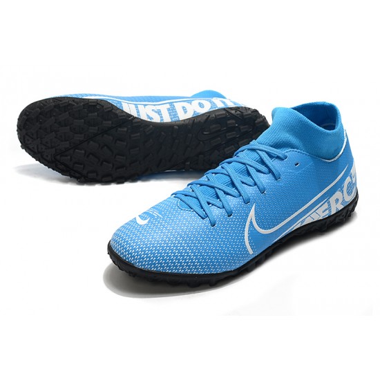 Buy And Seller Nike Mercurial Superfly VII Academy TF White Black Pink Soccer Cleats For Sale