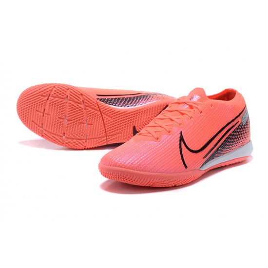 Nike Mercurial Vapor 13 Elite IC Peach Black Soccer Cleats