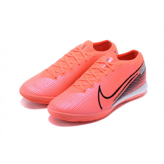 Nike Mercurial Vapor 13 Elite IC Peach Black Soccer Cleats