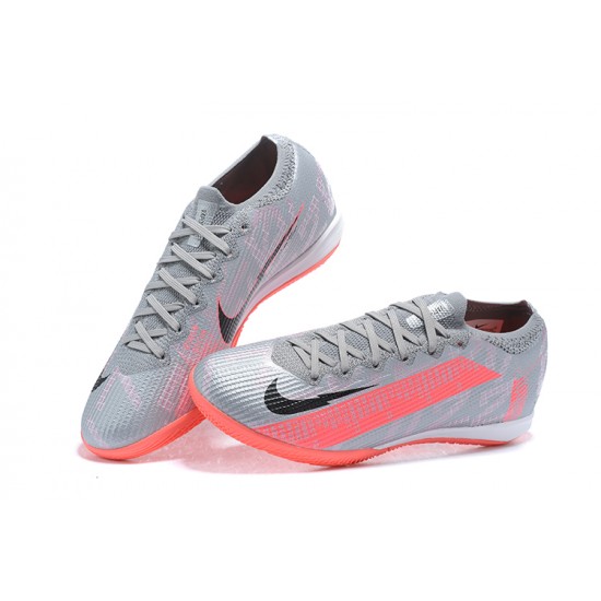 Nike Mercurial Vapor 13 Elite IC Silver Black Peach Soccer Cleats